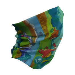 HAVEN Cycling neckwarmer - DINO KIDS - multicolour