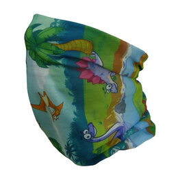 HAVEN Cycling neckwarmer - DINO KIDS - multicolour