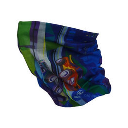 HAVEN Cycling neckwarmer - CARS KIDS - multicolour