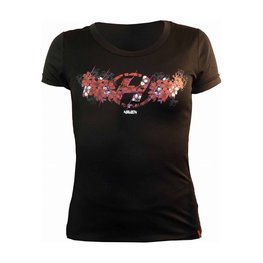 HAVEN Cycling short sleeve jersey - AMAZON II SHORT - black/red