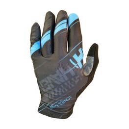HAVEN Cycling long-finger gloves - HAVEN PENNUTO LONG - black/blue