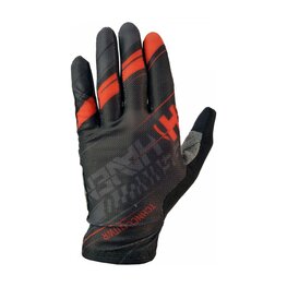 HAVEN Cycling long-finger gloves - HAVEN PENNUTO LONG - black/red