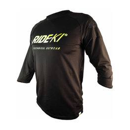 HAVEN Cycling short sleeve jersey - RIDE-KI - black/green