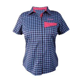 HAVEN shirt - AGNESS SLIMFIT - blue/pink