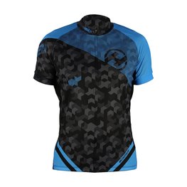 HAVEN Cycling short sleeve jersey - SINGLETRAIL - black/blue