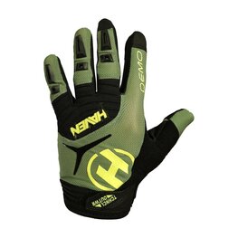 HAVEN Cycling long-finger gloves - DEMO LONG - green
