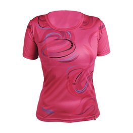 HAVEN Cycling short sleeve jersey - ENERGY CRAZY SHORT - pink
