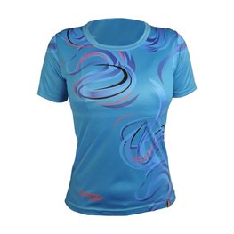 HAVEN Cycling short sleeve jersey - ENERGY CRAZY SHORT - blue