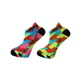 HAVEN Cycling ankle socks - SNAKE NEO - multicolour