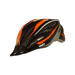 HAVEN Cycling helmet - ENDURANCE LITE - black/orange