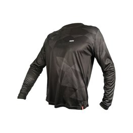 HAVEN Cycling summer long sleeve jersey - ENERGIZER CRAZY LONG - black