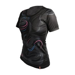 HAVEN Cycling short sleeve jersey - ENERGY CRAZY SHORT - black