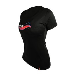 HAVEN Cycling short sleeve jersey - ENERGY SHORT - black/pink