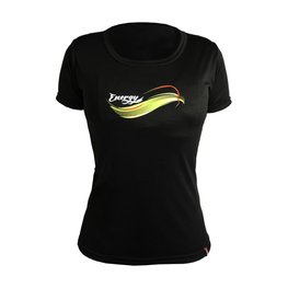 HAVEN Cycling short sleeve jersey - ENERGY SHORT - black/green