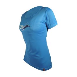 HAVEN Cycling short sleeve jersey - ENERGY SHORT - blue