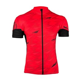 HAVEN Cycling short sleeve jersey - SKINFIT NEO - red/black