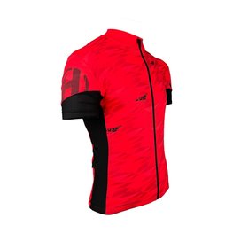 HAVEN Cycling short sleeve jersey - SKINFIT NEO - red/black
