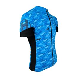 HAVEN Cycling short sleeve jersey - SKINFIT NEO - blue/black