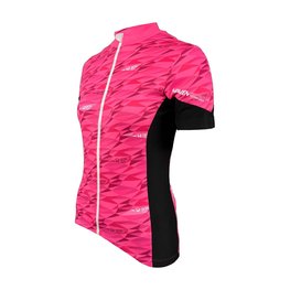HAVEN Cycling short sleeve jersey - SKINFIT NEO WOMEN - pink/white