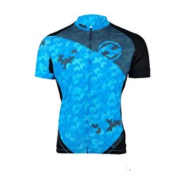 HAVEN Cycling short sleeve jersey - SINGLETRAIL NEO - blue
