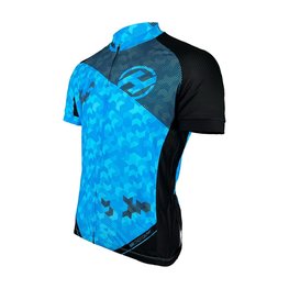 HAVEN Cycling short sleeve jersey - SINGLETRAIL NEO - blue