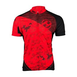 HAVEN Cycling short sleeve jersey - SINGLETRAIL NEO - red