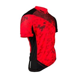 HAVEN Cycling short sleeve jersey - SINGLETRAIL NEO - red