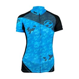 HAVEN Cycling short sleeve jersey - SINGLETRAIL NEO WOMEN - blue