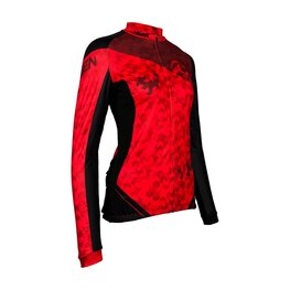 HAVEN Cycling winter long sleeve jersey - STRATO - red