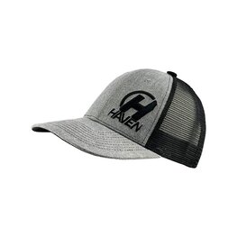 HAVEN Cycling hat - TRUCKER - grey/black