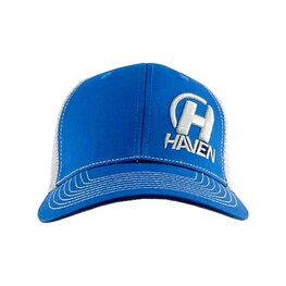 HAVEN Cycling hat - TRUCKER - blue/white