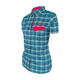 HAVEN shirt - AGNESS SLIMFIT - pink/blue