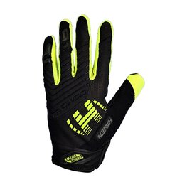HAVEN Cycling long-finger gloves - DEMO NEO LONG - black/green