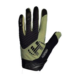 HAVEN Cycling long-finger gloves - DEMO NEO LONG - green/black