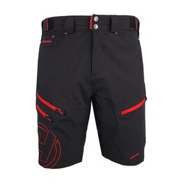 HAVEN Cycling shorts without bib - NAVAHO SHORTY - red/black