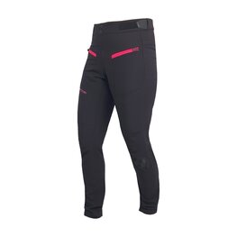 HAVEN Cycling long trousers withot bib - FACTORY AIR - black/pink