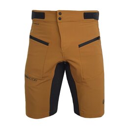 HAVEN Cycling shorts without bib - FACTORY AIR HMS - brown