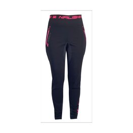 HAVEN Cycling long trousers withot bib - NALISHA SLIMFIT - black/pink