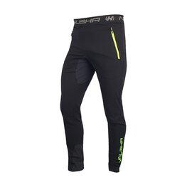 HAVEN Cycling long trousers withot bib - NALISHA SLIMFIT - black/green