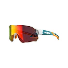 HAVEN Cycling sunglasses - HAVEN TINY - white/orange