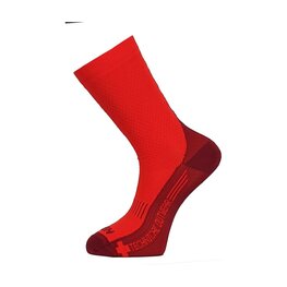 HAVEN Cyclingclassic socks - STRUCTURE LONG 2PAK - red