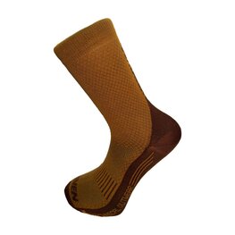 HAVEN Cyclingclassic socks - STRUCTURE LONG 2PAK - brown