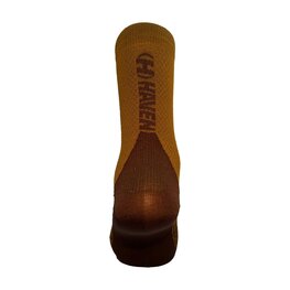 HAVEN Cyclingclassic socks - STRUCTURE LONG 2PAK - brown