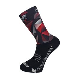 HAVEN Cyclingclassic socks - AERO - black/red