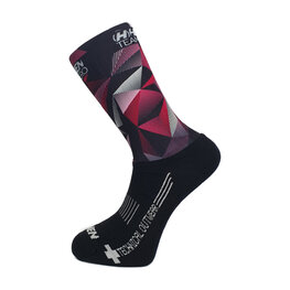 HAVEN Cyclingclassic socks - AERO - black/pink