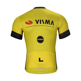 BONAVELO Cycling short sleeve jersey - VISMA 2025 - yellow/black