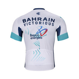 BONAVELO Cycling short sleeve jersey - BAHRAIN VICTORIOUS 2025 - white/light green