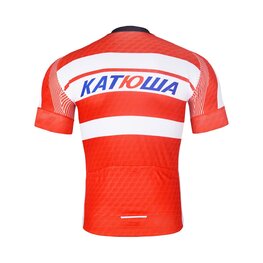 BONAVELO Cycling short sleeve jersey - KATUSHA - red/white