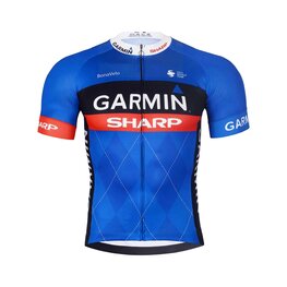 BONAVELO Cycling short sleeve jersey - GARMIN SHARP - blue/black