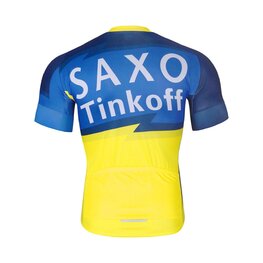 BONAVELO Cycling short sleeve jersey - SAXO BANK TINKOFF - blue/yellow